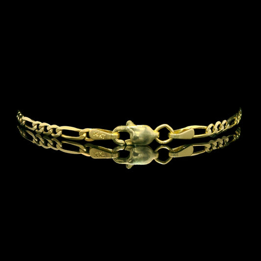 14K Kids’ Classic Figaro ID Bracelet