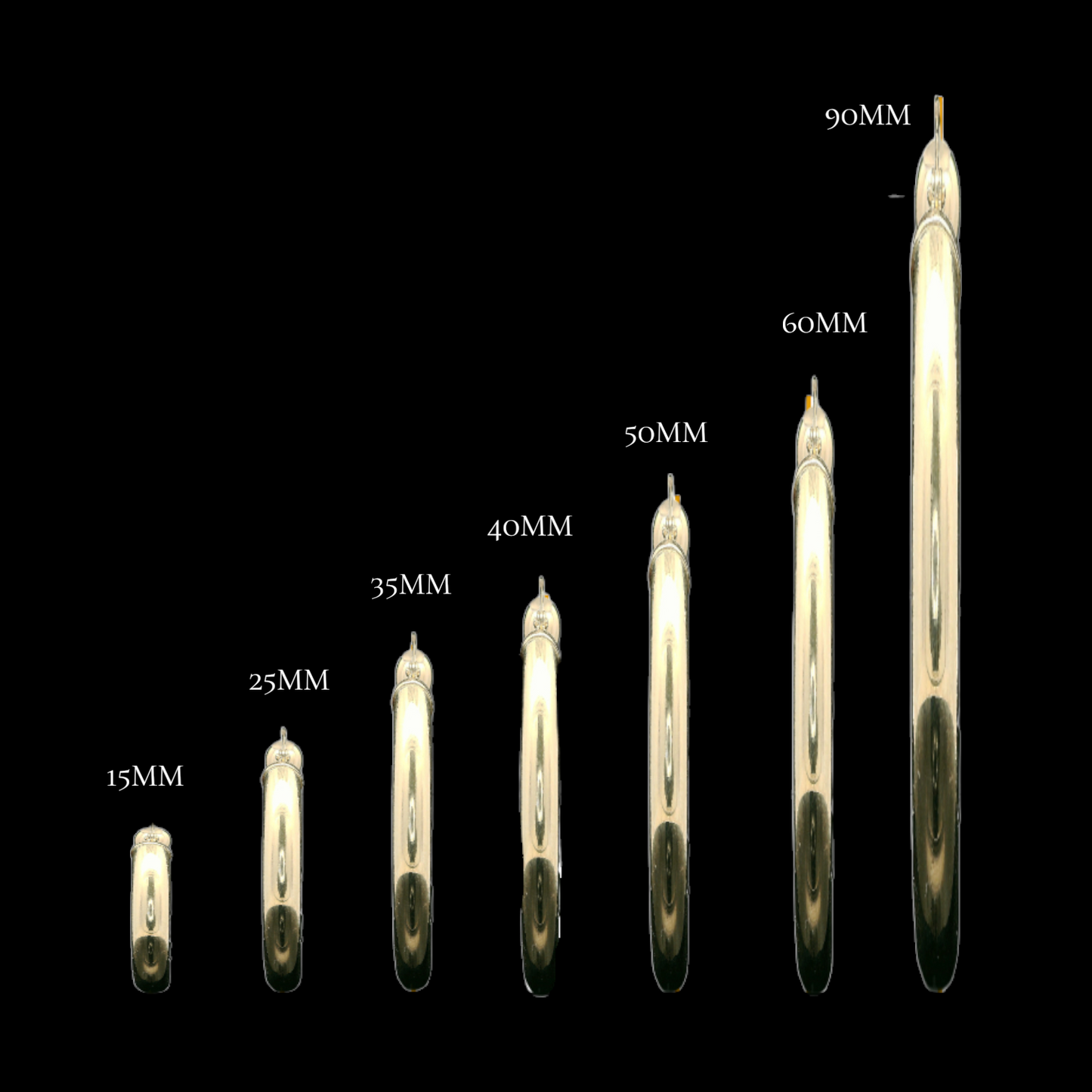 14K Solid Yellow Gold Classic Fancy Italian Hoops (All Sizes Available)