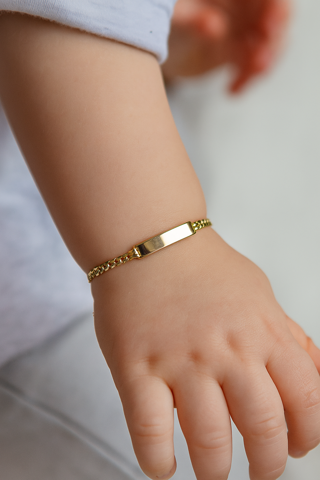 14K Italian Gold 6" Cuban ID Bracelet (All Gauges Available)