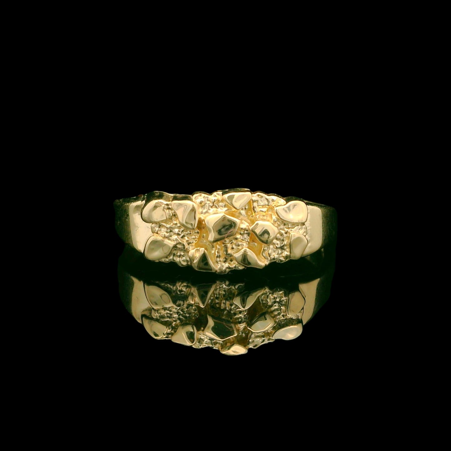 14K Nugget Ring for Kids & Juniors (Sizes 3 & 5.5)– 6mm