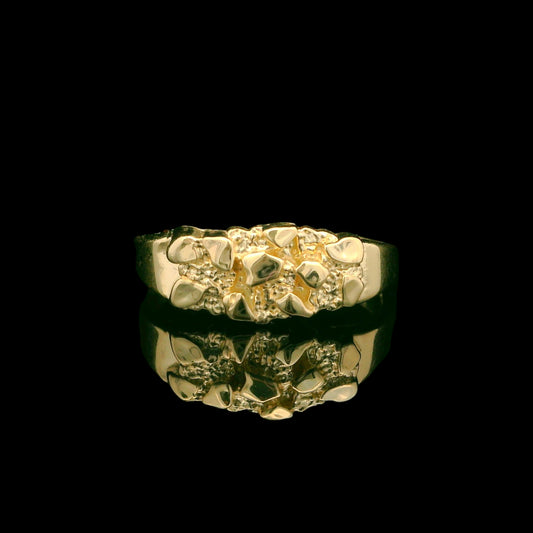 14K Nugget Ring for Kids & Juniors (Sizes 3 & 5.5)– 6mm