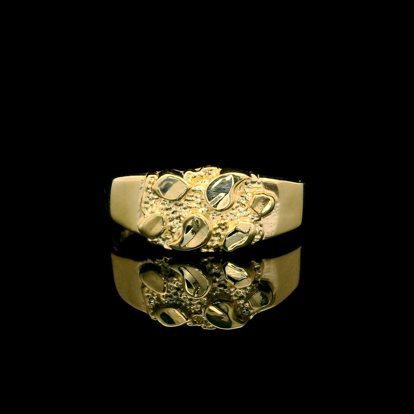 14K Nugget Ring for Kids & Juniors (Sizes 3 & 5.5)– 6mm