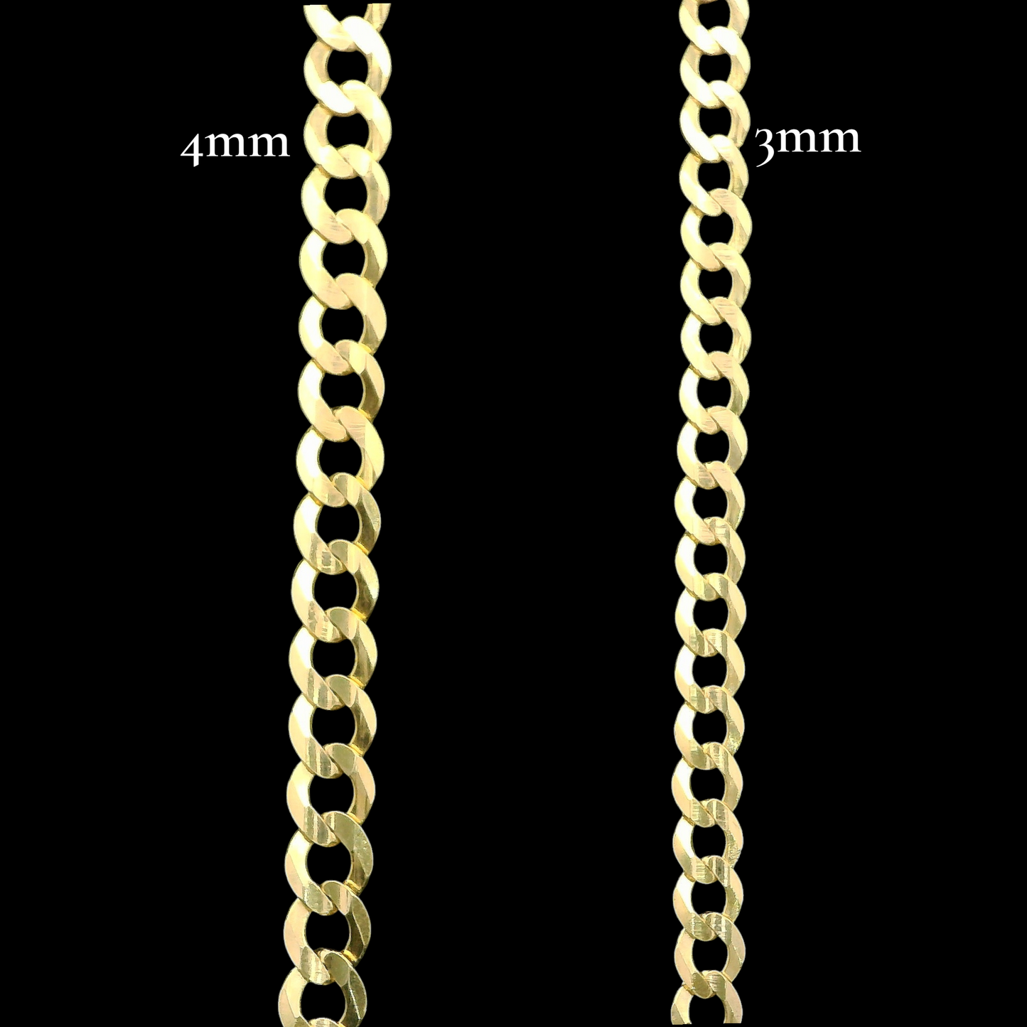 14K Italian Gold 6" Cuban ID Bracelet (All Gauges Available)